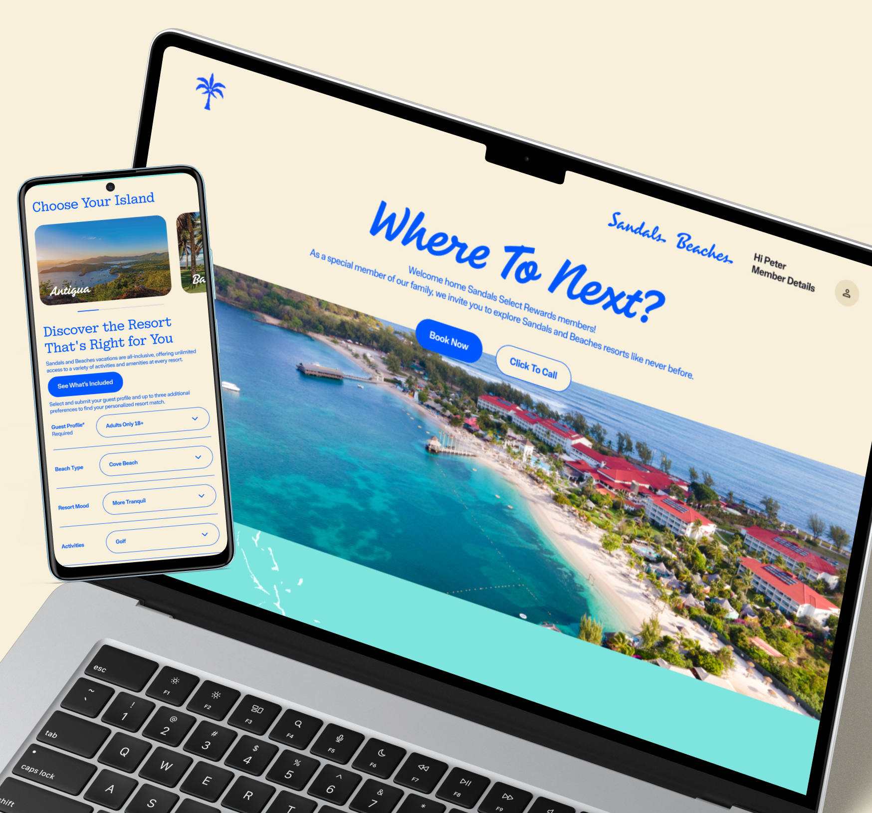 Luxury Resort Booking Platform